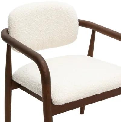 Betsy Cream Performance Boucle Dining Chair