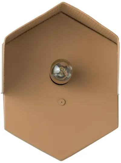 Mokhtar Tan Hexagon Wall Sconce