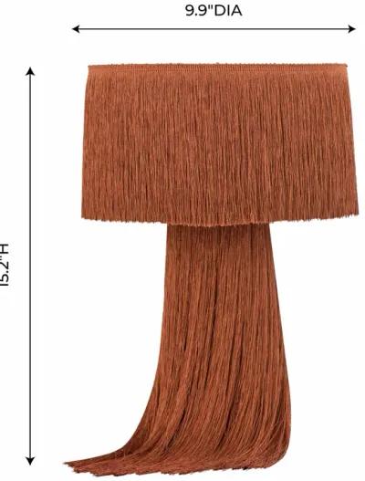 Atolla Brick Tassel Table Lamp