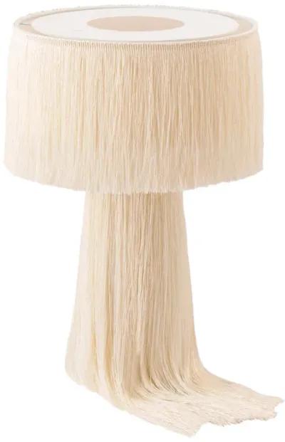 Atolla Cream Tassel Table Lamp