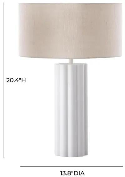 Latur Cream Table Lamp