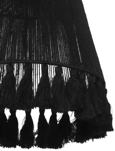 Bokaro Black Jute Pendant Lamp