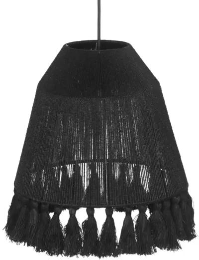 Bokaro Black Jute Pendant Lamp