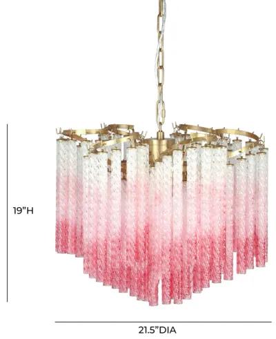 Ananya Ombre Glass Chandelier