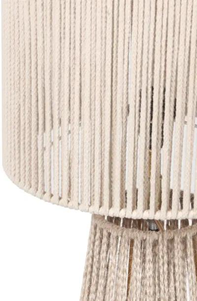 Beam Cream Natural Jute Floor Lamp