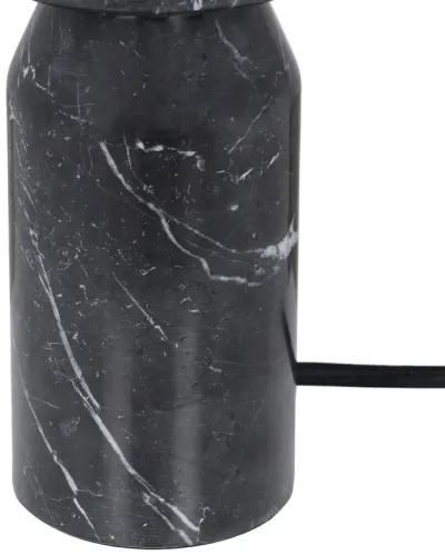 Globe Onyx Black Marble Lamp