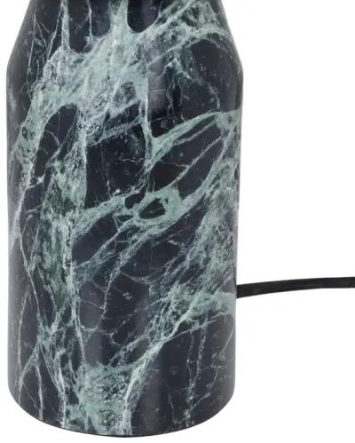 Globe Malachite Green Marble Lamp