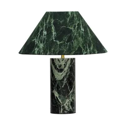 Mable Spider Green Marble Table Lamp