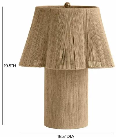 Corrine Natural Jute Table Lamp