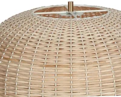 Kootu Natural Rattan Floor Lamp