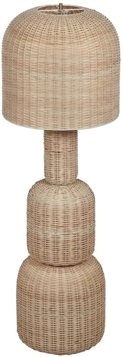 Kootu Natural Rattan Floor Lamp