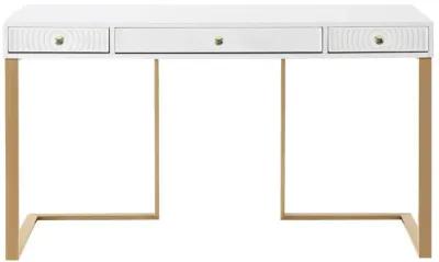 Janie White Lacquer Desk