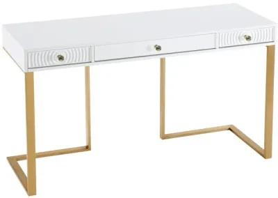 Janie White Lacquer Desk