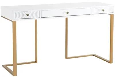 Janie White Lacquer Desk