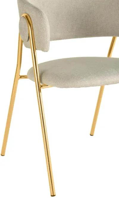 Lara Cream Dining Chair by Inspire Me! Home Decor - Set of 2