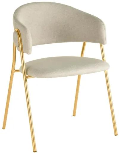 Lara Cream Dining Chair by Inspire Me! Home Decor - Set of 2