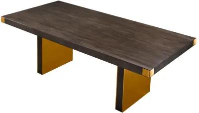 Selena Chocolate Brown Ash Dining Table