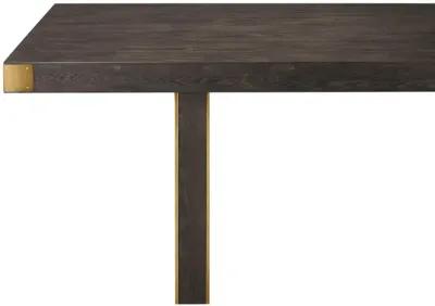 Selena Chocolate Brown Ash Dining Table