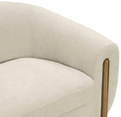 Lina Cream Textured Linen Sofa