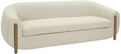 Lina Cream Textured Linen Sofa