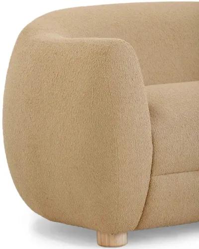 Judy Honey Boucle Sofa