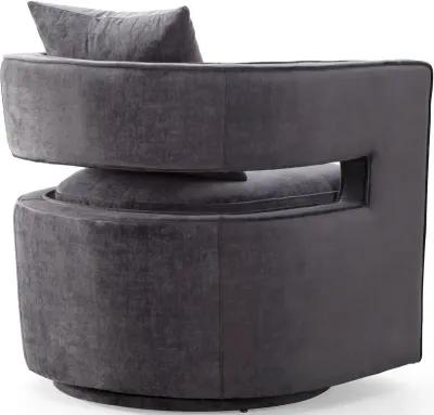 Kennedy Grey Swivel Chair