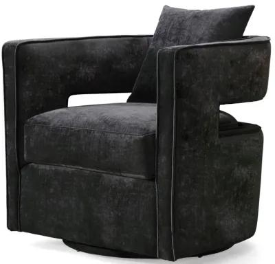 Kennedy Black Swivel Chair