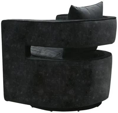 Kennedy Black Swivel Chair