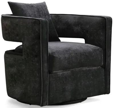 Kennedy Black Swivel Chair