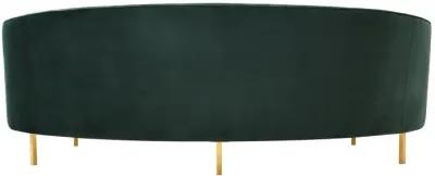 Baila Forest Green Velvet Sofa