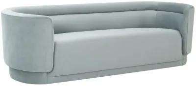 Macie Sea Blue Velvet Sofa