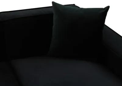 Olafur Black Velvet Sectional - RAF