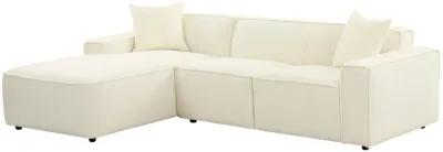 Olafur Cream Linen Sectional - LAF