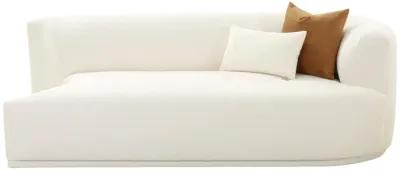 Fickle Cream Boucle Modular RAF Loveseat