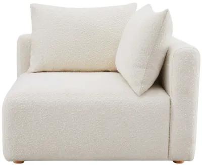 Hangover Cream Boucle Modular Corner Chair