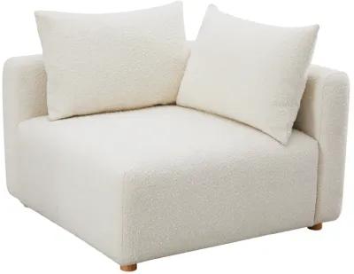 Hangover Cream Boucle Modular Corner Chair