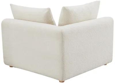 Hangover Cream Boucle Modular Corner Chair