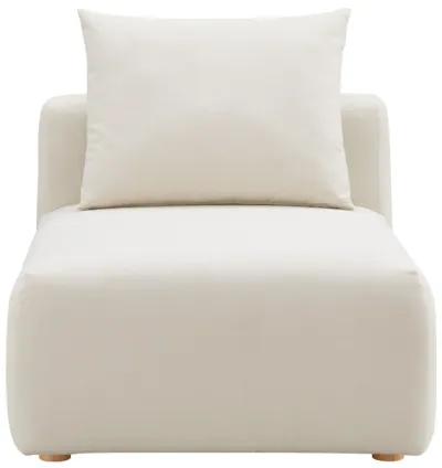 Hangover Cream Performance Linen Modular Armless Chair