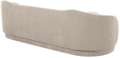 Circe Taupe Textured Velvet Sofa