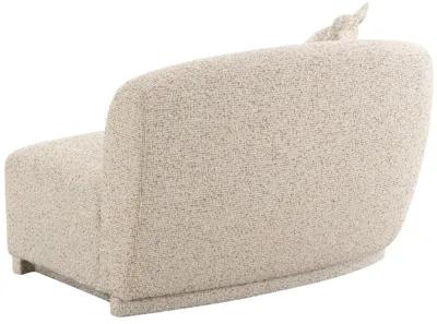 Marion Two-Tone Textured Boucle Loveseat - LAF