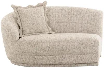 Marion Two-Tone Textured Boucle Loveseat - LAF