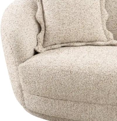 Marion Two-Tone Textured Boucle Sectional