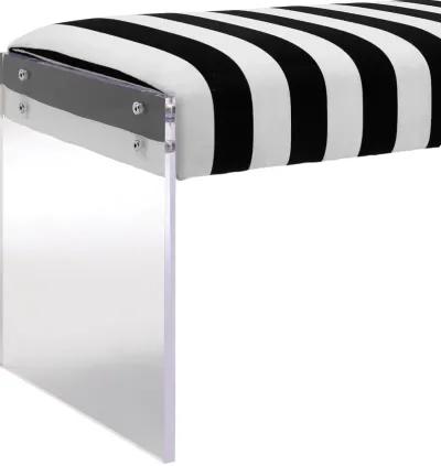 Envy Paris Velvet/Acrylic Bench