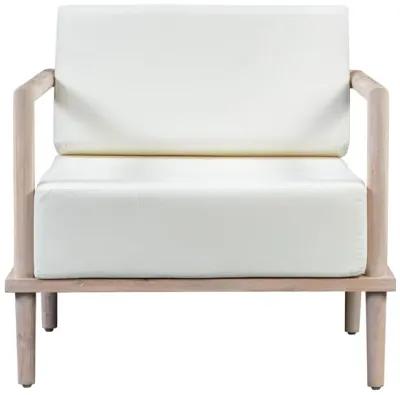 Emerson Cream Outdoor Lounge Chair