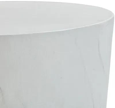 Margot Light Grey Faux Plaster Indoor / Outdoor Concrete Stool