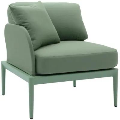 Kapri Moss Green Modular Outdoor LAF Corner Seat