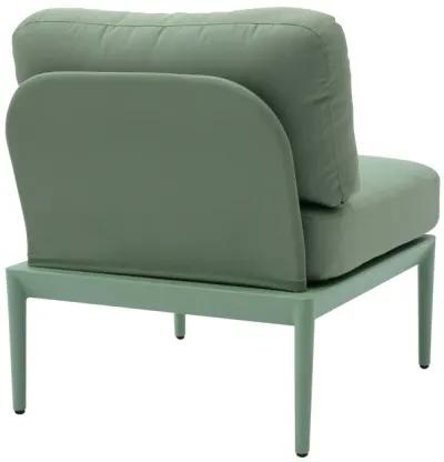 Kapri Moss Green Modular Outdoor Armless Chair