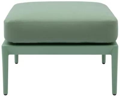 Kapri Moss Green Outdoor Ottoman