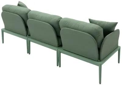 Kapri Moss Green Modular Outdoor Sofa