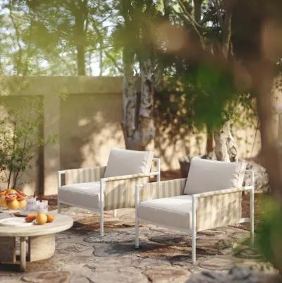 Dunes Cream Outdoor Armchair